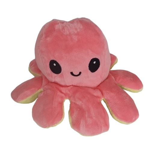 OBOJSTRANNÁ PLYŠOVÁ HRAČKA CHOBOTNICE MASKOT PRE DETI