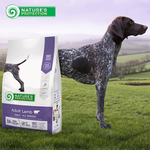 Nature's Protection Adult Jahňacie Všetky PLEMENO 1 kg HMOTNOSTI