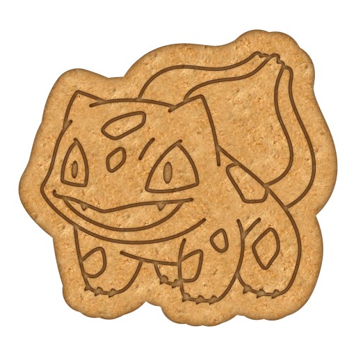 Vykrajovač na sušienky Pokemon Bulbasaur 1 8 cm