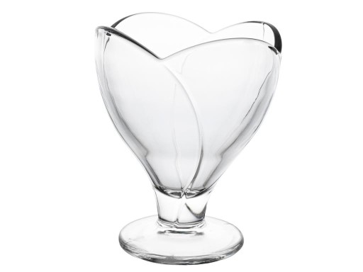 SKLENENÝ POHÁR LAYLA ZMRZLINOVÝ DEZERTNÝ POHÁR NA NOHE 280ml