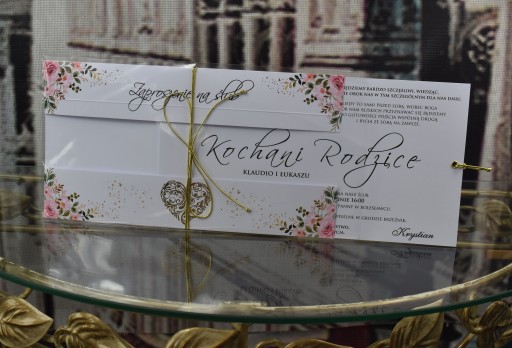 SVADOBNÉ POZVÁNKA s PERSONALIZÁCIOU pre rodičov