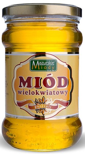 Mazurský med Viackvetový med 400g