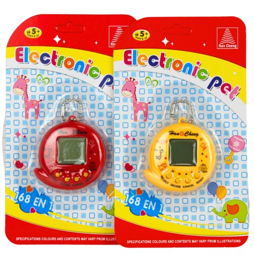 TAMAGOCZI Interaktívny maznáčik TAMAGOTCHI ELEKTRONICKÁ HRA 168v1