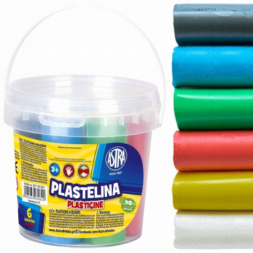 VEDRO PLASTOVÉ 6 FAREBNÝCH RÚL 2,6cmx8cm ASTRA