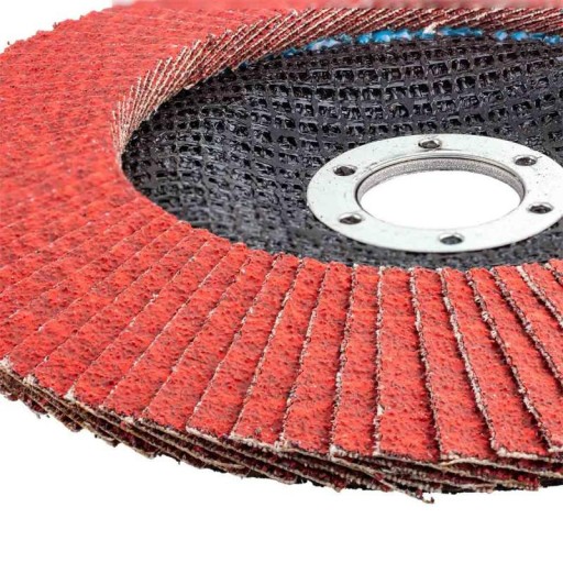 KLAPKOVÝ KOTOUČ NA BRÚSENIE DREVA, KOVOVÁ KLAPKA 150MM P60