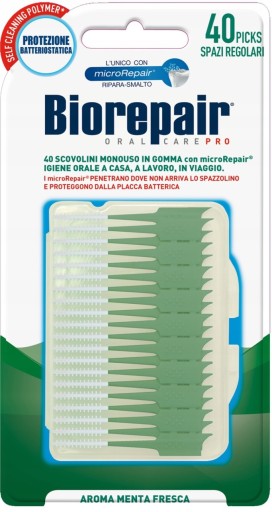 BIOREPAIR GUMOVÉ PÁRKY MEDZIZUBNÝ ŠTANDARD 40 ks
