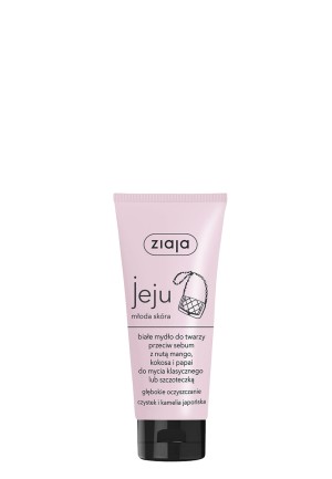 ZIAJA JEJU Biele mydlo na tvár, 75ml
