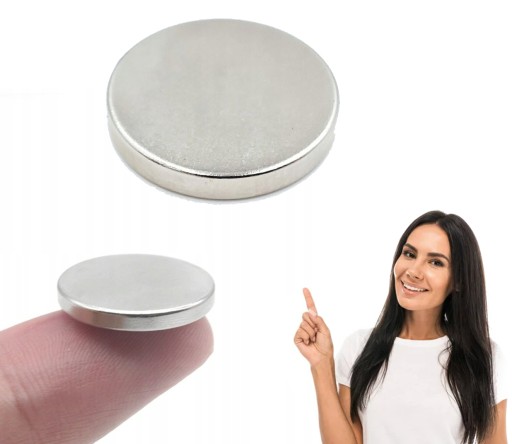 okrúhly NEODYMOVÝ MAGNET 20x3 mm