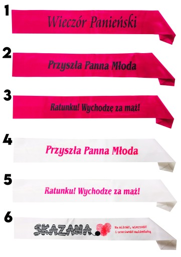 BACHELORETTE PARTY slepičia párty ŠERPA S POTLAČOU 6. stor