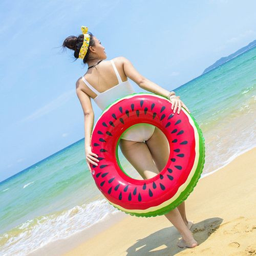 WATERMELON nafukovací kruh na kúpací matrac 80 cm KD8