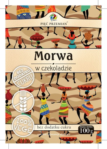 MORUŠA V ČOKOLÁDE 100G PÄŤ BEZ CUKRU PREMENY