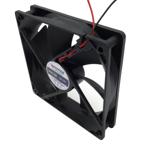 Priemyselný ventilátor 120x120x25mm 12V guličkové ložisko SOLID 120x25