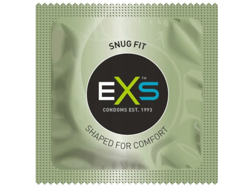 EXS SNUG FIT MEGA kondómy, priliehavé pohlavie, 12 ks.