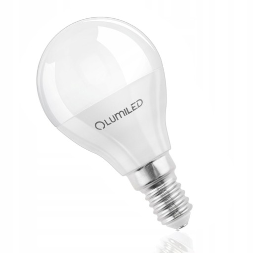 LED žiarovka E14 Ball P40 10W = 75W 1055lm 6500K Cold CCD 180° LUMILED