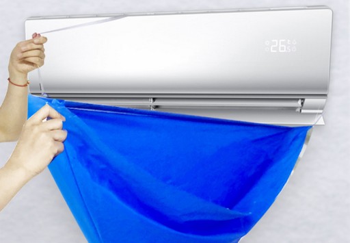 XXL OCHRANNÝ KRYT NA ČISTENIE KLIMATIZÁCIE