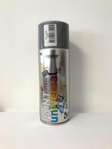 BIODUR Spray 400ml Ral 7046 tmavošedá