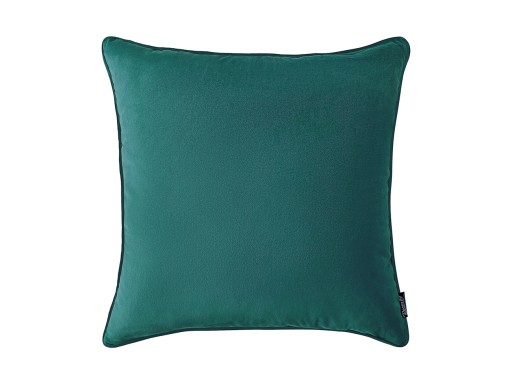 Dekoračná obliečka na vankúš 45x45 zamat zamat Lush petrol
