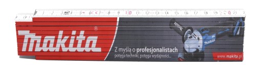 SKLADACIE DREVENÉ PRAVIDLO MIER 2m MAKITA