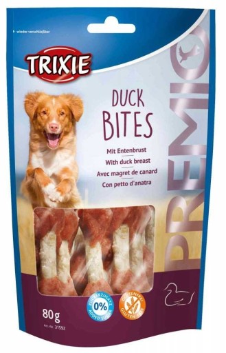 TRIXIE SNACKI Premio kačacia pochúťka pre psov 80g