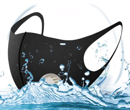 OPÄTOVNE POUŽITEĽNÁ MASKA 3D OCHRANNÁ MASKA s VENTILOM