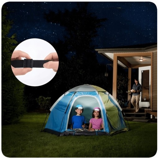 VÝKONNÁ LED HLAVOVÁ LAMPA HLAVOVÁ HLAVOVÁ LAMPA COB HEAD LIGHT S SENZOROM POHYBU