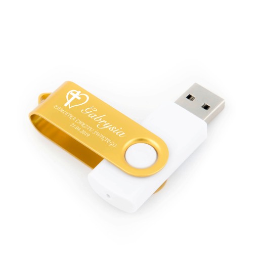 USB kľúč Pendrive 4 GB s gravírovaním pre KRST