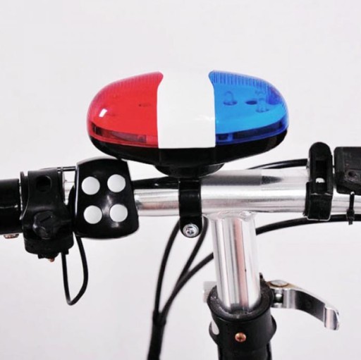 BIKE LAMPA SIRÉNA ZVUKOVÝ SIGNÁL HASIČSKEJ POLICE