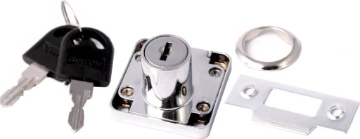 PROFI zámok na nábytok fi.19mm, dĺžka 22mm ATOM