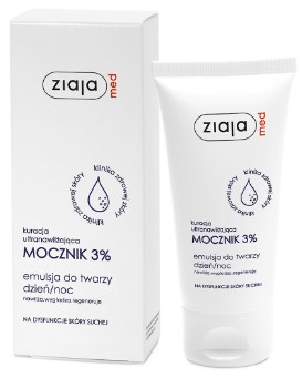 ZIAJA MED urea 3% emulzia na tvár 50 ml