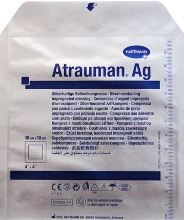 HARTMANN - Atrauman Ag - 10 x 10 cm - 1 ks.