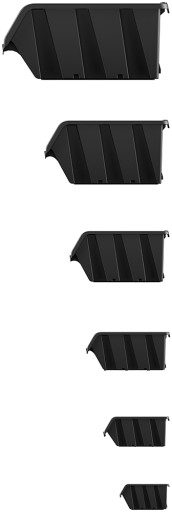 Zásobník, kyveta KTR16 - 155x100x70mm