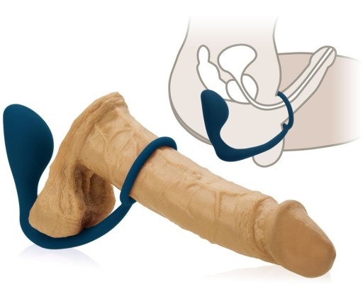 MASÁŽER PROSTATY ANÁLNY PRUG PENIS PRSTEŇ