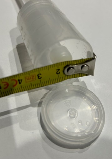 Dávkovací uzáver na 1L fľaše (sklenené) 20ml