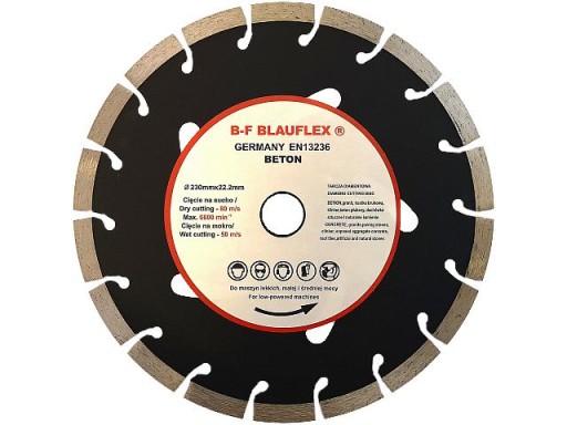 Diamantový kotúč DRY WET segment BLAUFLEX 230