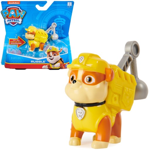 POSTAVA PAW PATROL PSA RUBU STAVBA MUŽ SO ZVUKOM POSTAVA 6 CM