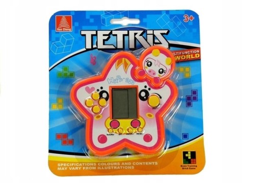 Elektronická hra Tetris Red Star