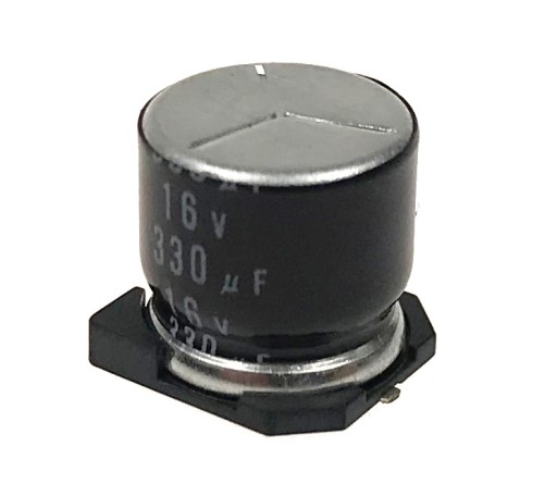 SMD elektrolytický kondenzátor 330uF/16V
