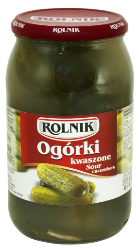 Rolnik Nakladané uhorky 900ml