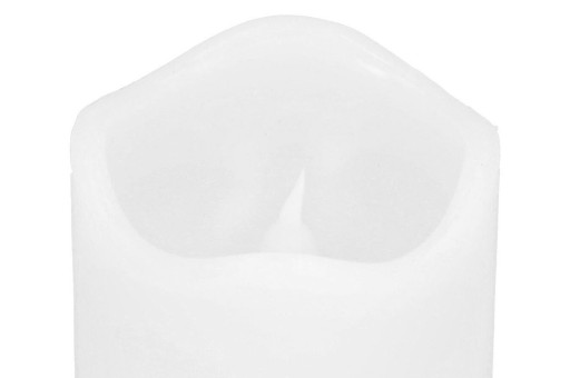 LED sviečka, vložky do sviečok na batérie, pohyblivý plameň, časovač, 9 cm biela sviečka