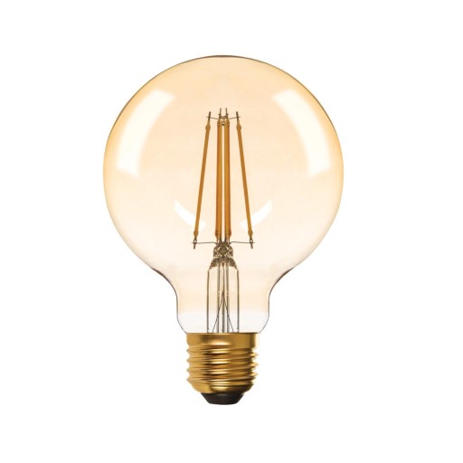 Kanlux LED žiarovka Ozdobná guľa E27 Veľký závit 7W=55W Tepl