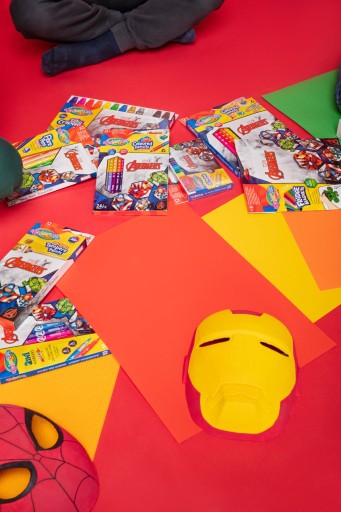 COLORINO JUMBO AVENGERS FARBA CUŽKY 91413
