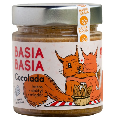 BASIA BASIA COCOLADA KRÉM KOKOSOVÁ DÁTĽOVÁ a MANDĽA 210g