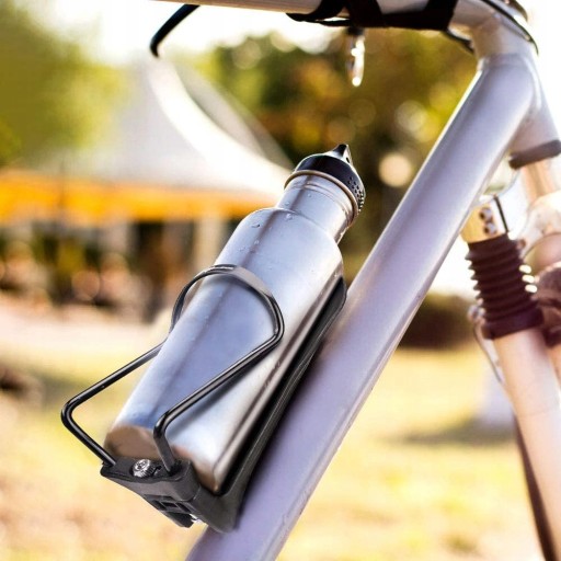DRŽIAK NA BICYKLE KOŠÍK NA FĽAŠU VODA KLIETKA NASTAVITEĽNÁ FĽAŠA NA BICYKEL 2