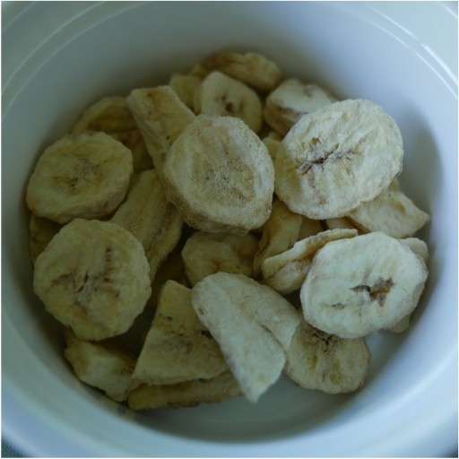 Mrazom sušené plátky banánu 25g HiFOOD Natural
