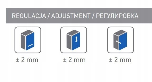 GTV zadlabací nábytkový pánt, samozatváracie vedenie