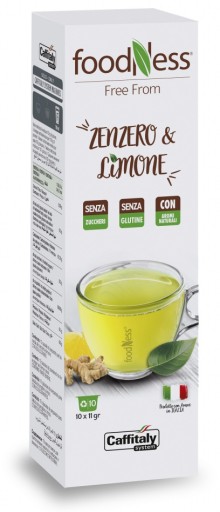 Kapsule pre Cafissimo TEA Caffitaly Zázvor a citrón 10 ks
