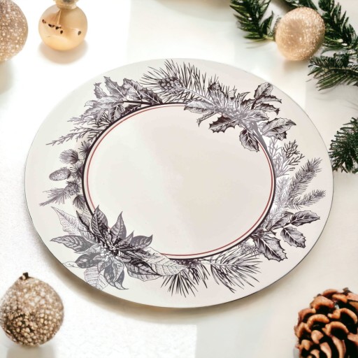 Podložka dekoračný výrobok 33xv2cm BLANCHE FESTIVE