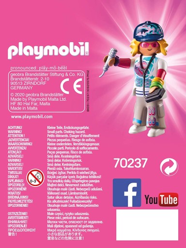 PLAYMOBIL 70237 FRIENDS RAP SPEVÁČKA POSTAVA