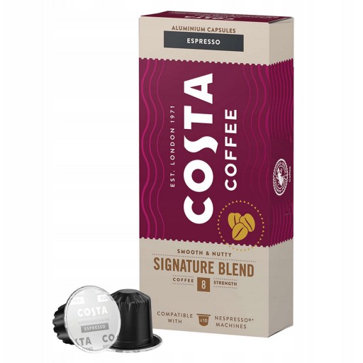Kapsuly Nespresso Costa Signature Blend 10 ks.