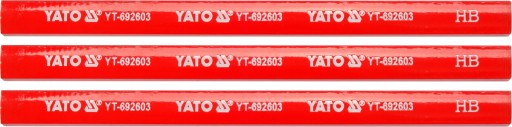 YATO stolárske ceruzky HB 3 ks.